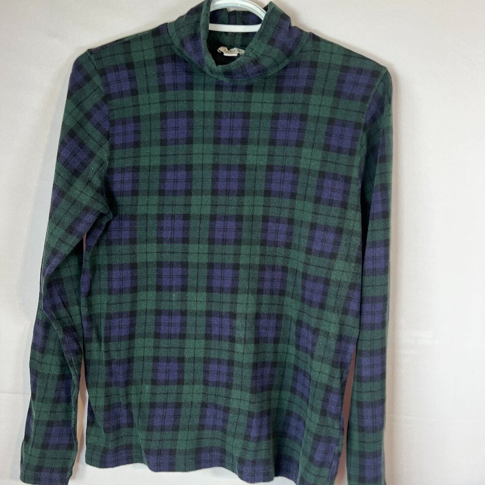 J.Crew Re‑Imagined Plaid Flannel Classic Old Money Winter Staple size M